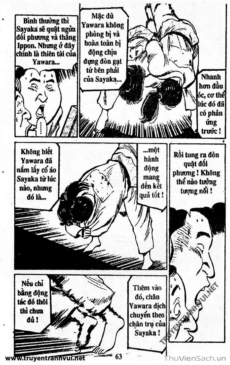 Truyện Tranh Tiểu Thư Nhu Đạo - Yawara! trang 6