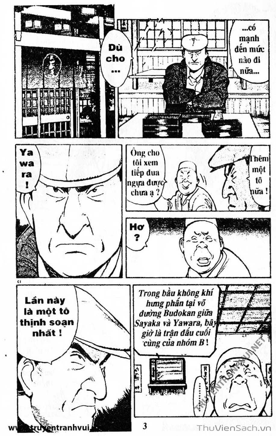 Truyện Tranh Tiểu Thư Nhu Đạo - Yawara! trang 6