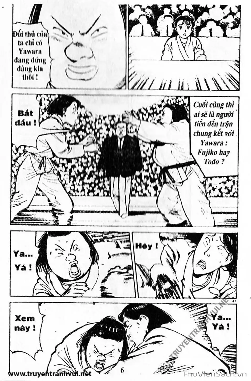 Truyện Tranh Tiểu Thư Nhu Đạo - Yawara! trang 6