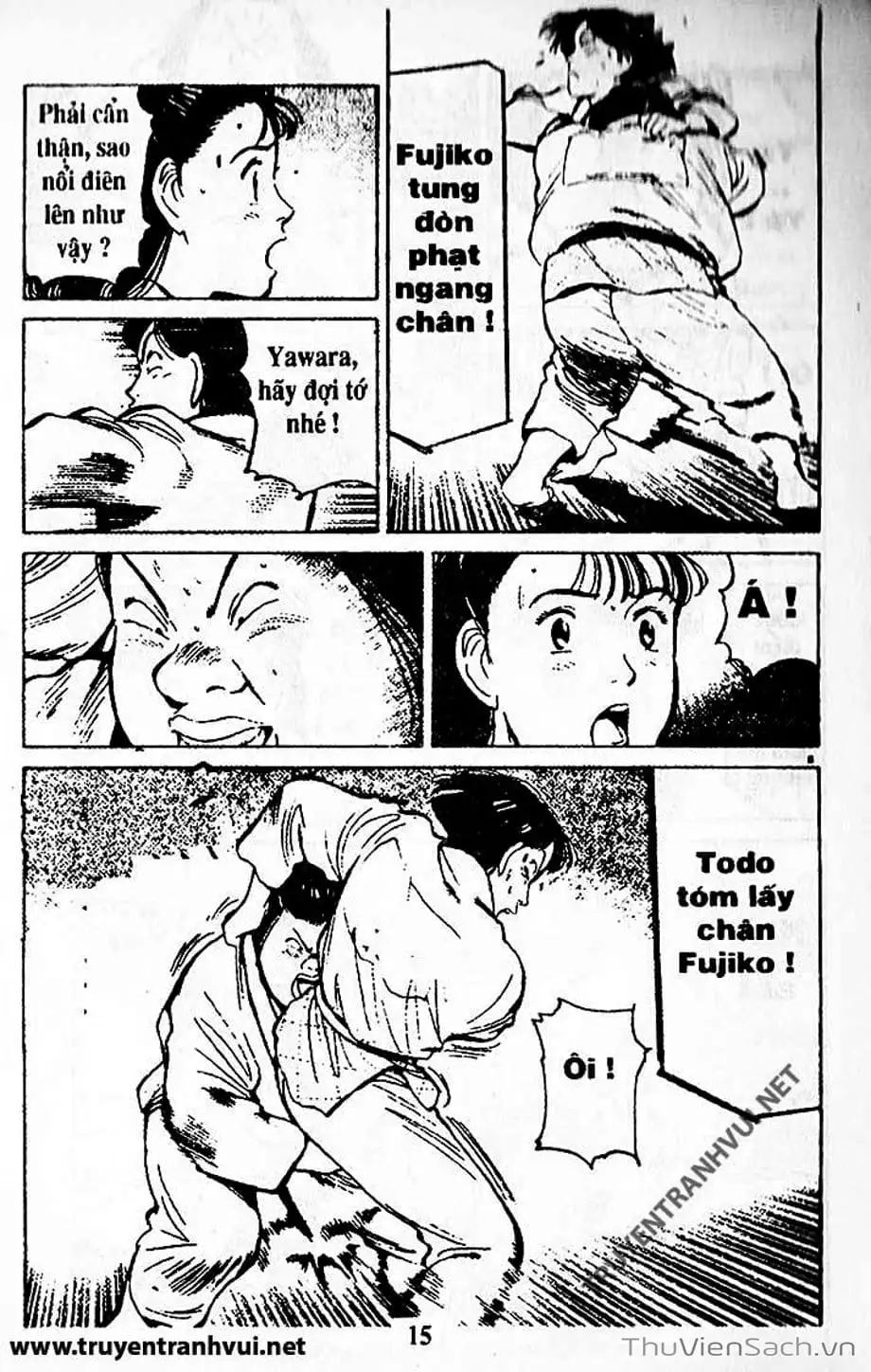 Truyện Tranh Tiểu Thư Nhu Đạo - Yawara! trang 6