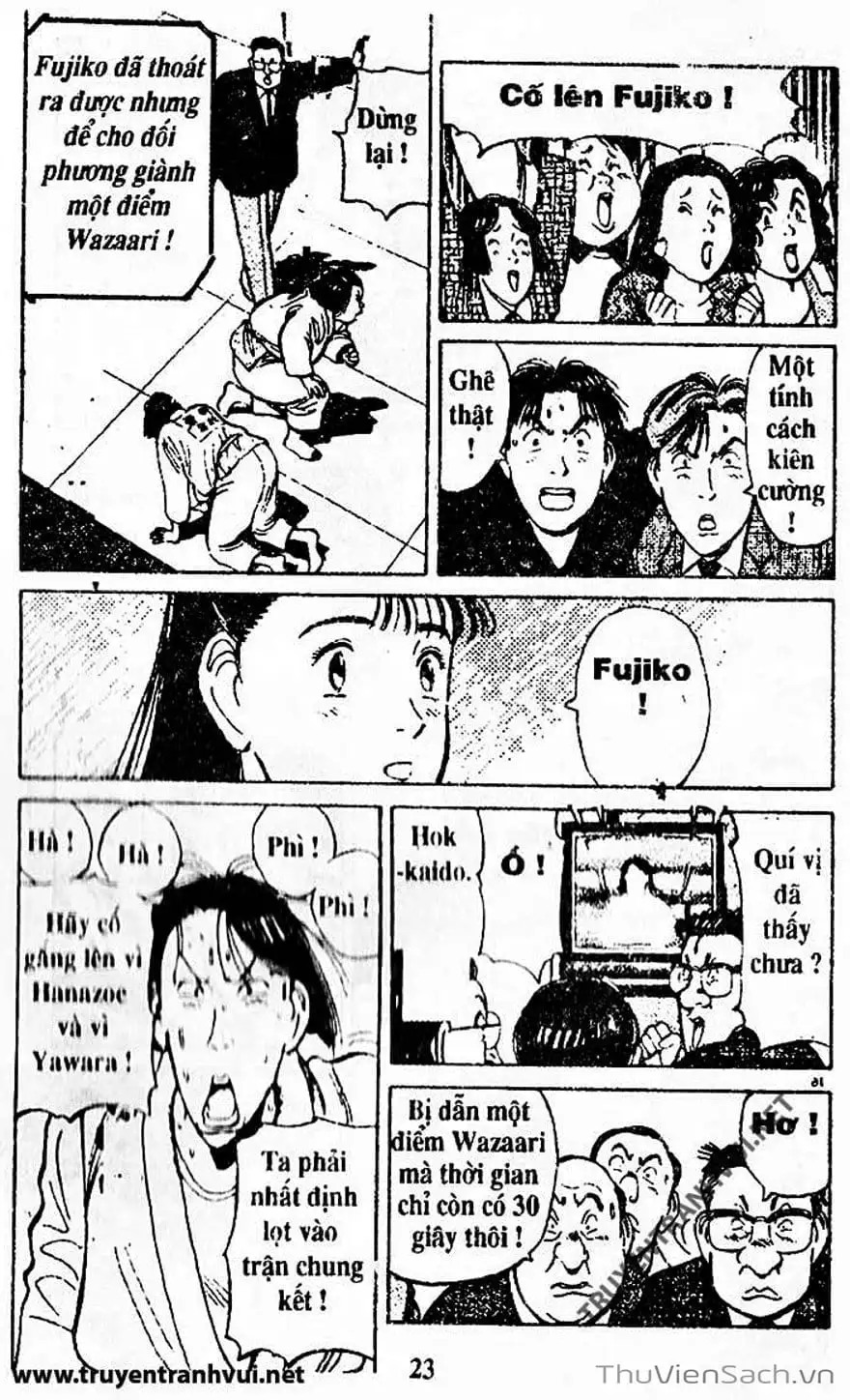 Truyện Tranh Tiểu Thư Nhu Đạo - Yawara! trang 6