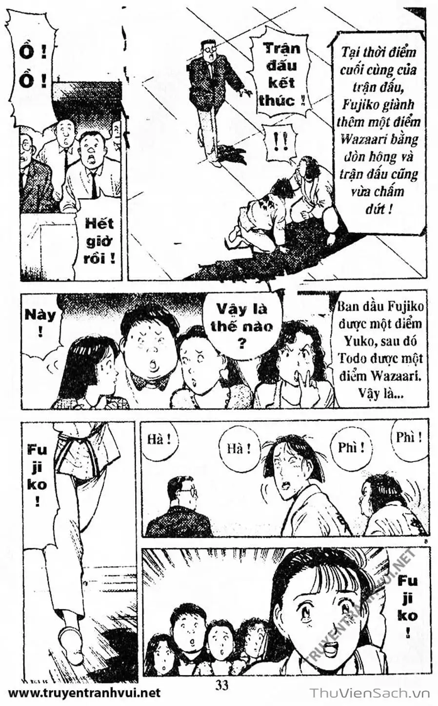 Truyện Tranh Tiểu Thư Nhu Đạo - Yawara! trang 6