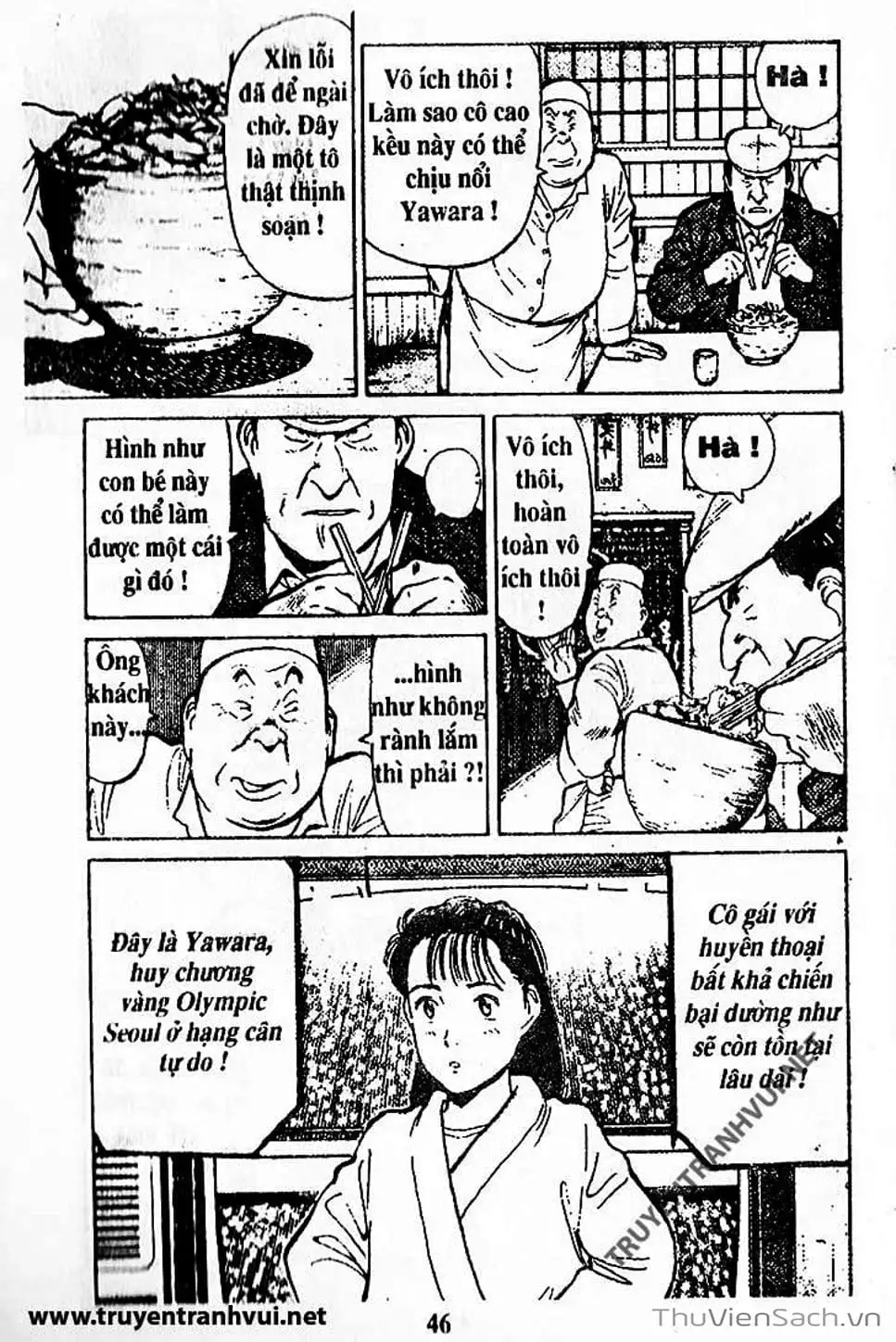 Truyện Tranh Tiểu Thư Nhu Đạo - Yawara! trang 6
