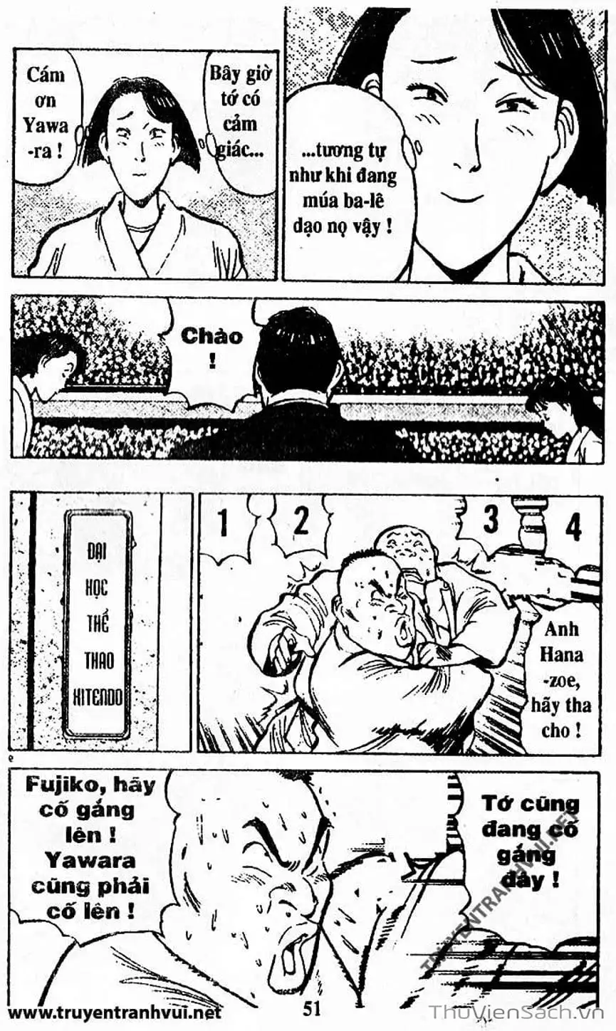 Truyện Tranh Tiểu Thư Nhu Đạo - Yawara! trang 6
