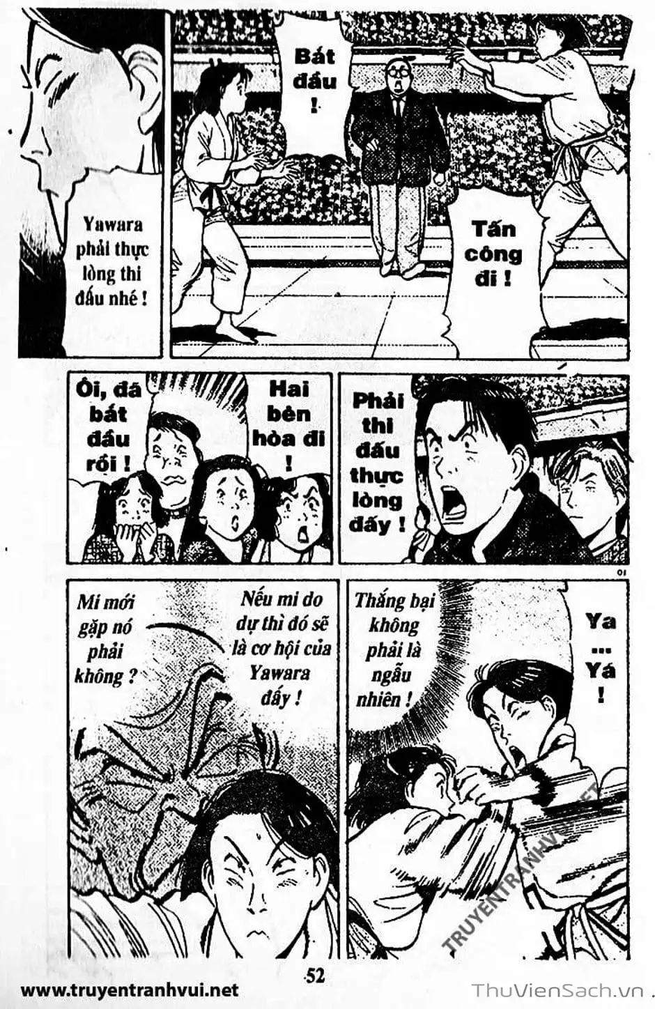Truyện Tranh Tiểu Thư Nhu Đạo - Yawara! trang 6