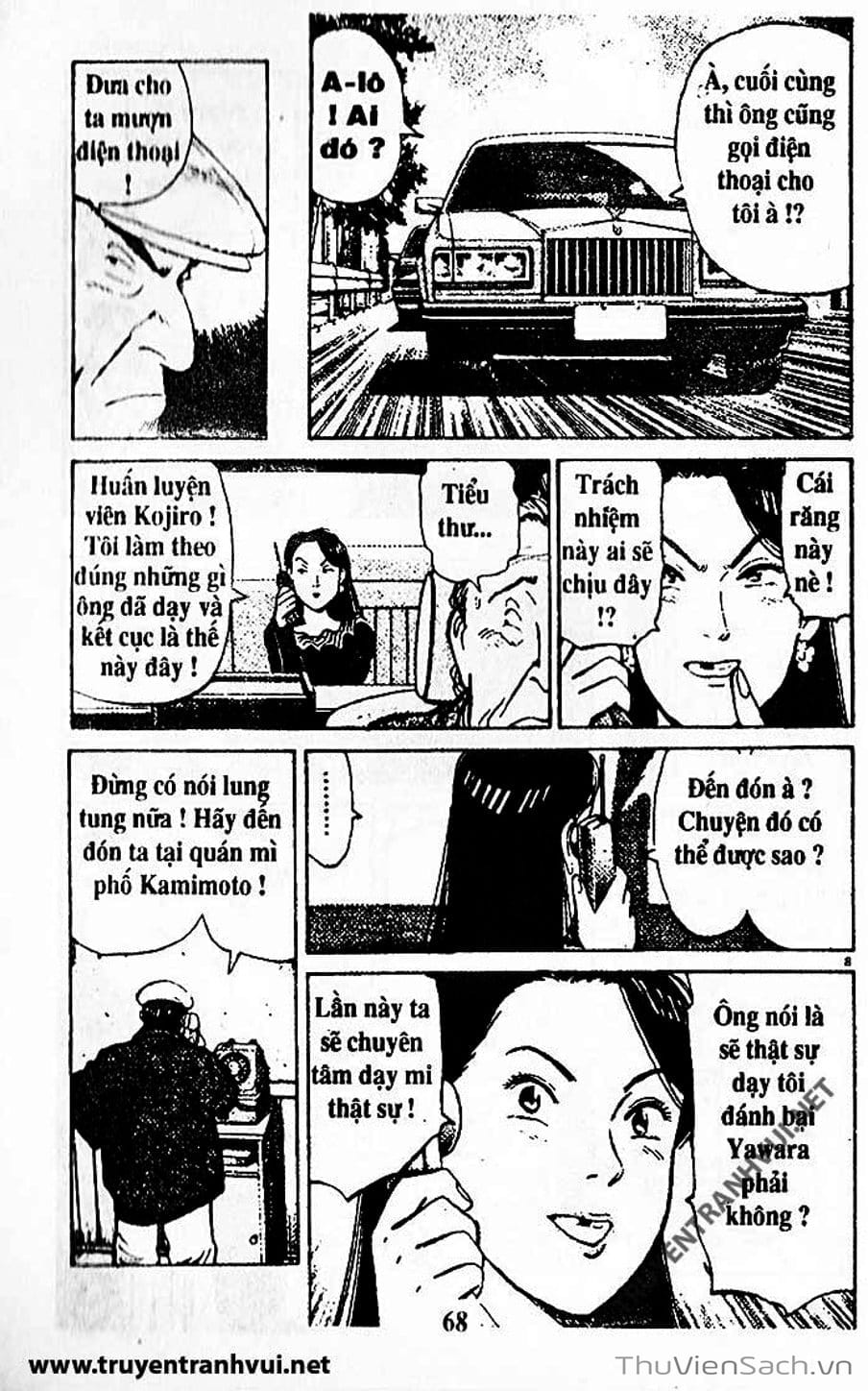 Truyện Tranh Tiểu Thư Nhu Đạo - Yawara! trang 6