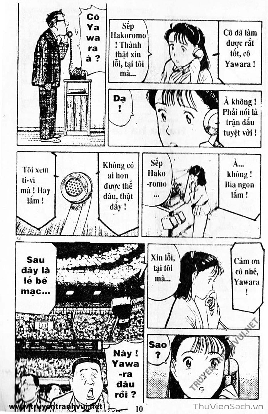 Truyện Tranh Tiểu Thư Nhu Đạo - Yawara! trang 6