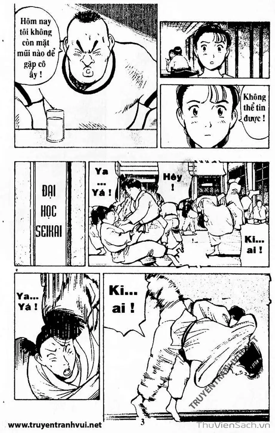 Truyện Tranh Tiểu Thư Nhu Đạo - Yawara! trang 6