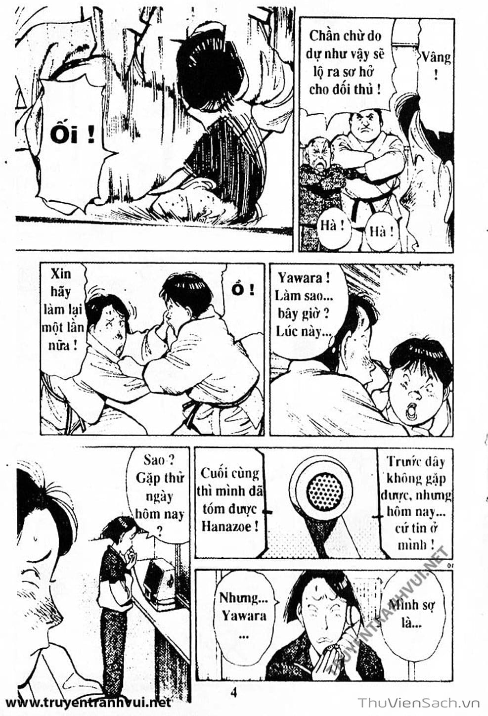 Truyện Tranh Tiểu Thư Nhu Đạo - Yawara! trang 6