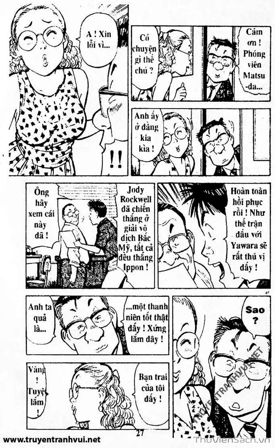 Truyện Tranh Tiểu Thư Nhu Đạo - Yawara! trang 6