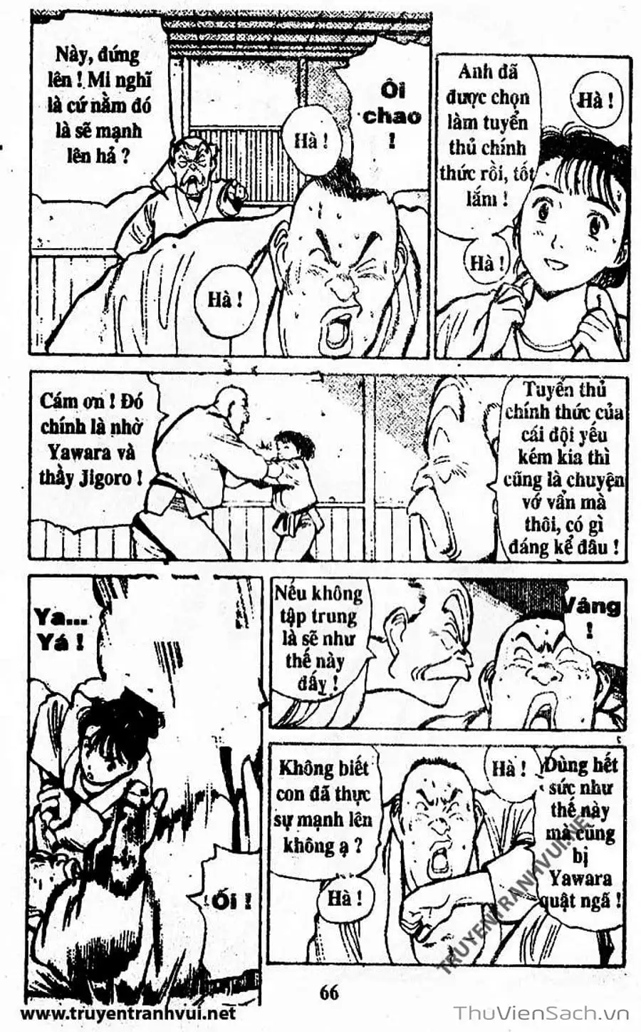 Truyện Tranh Tiểu Thư Nhu Đạo - Yawara! trang 6