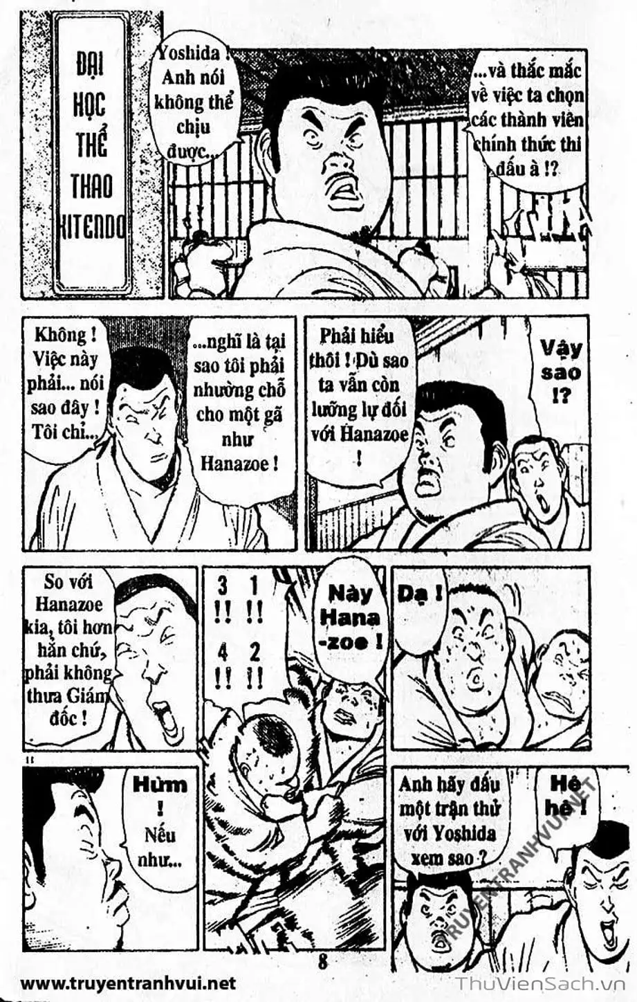 Truyện Tranh Tiểu Thư Nhu Đạo - Yawara! trang 6