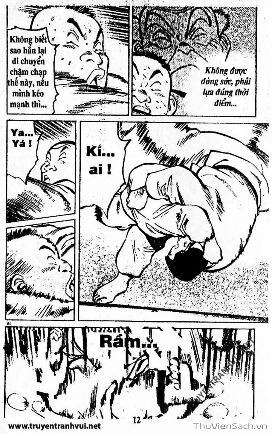 Truyện Tranh Tiểu Thư Nhu Đạo - Yawara! trang 6