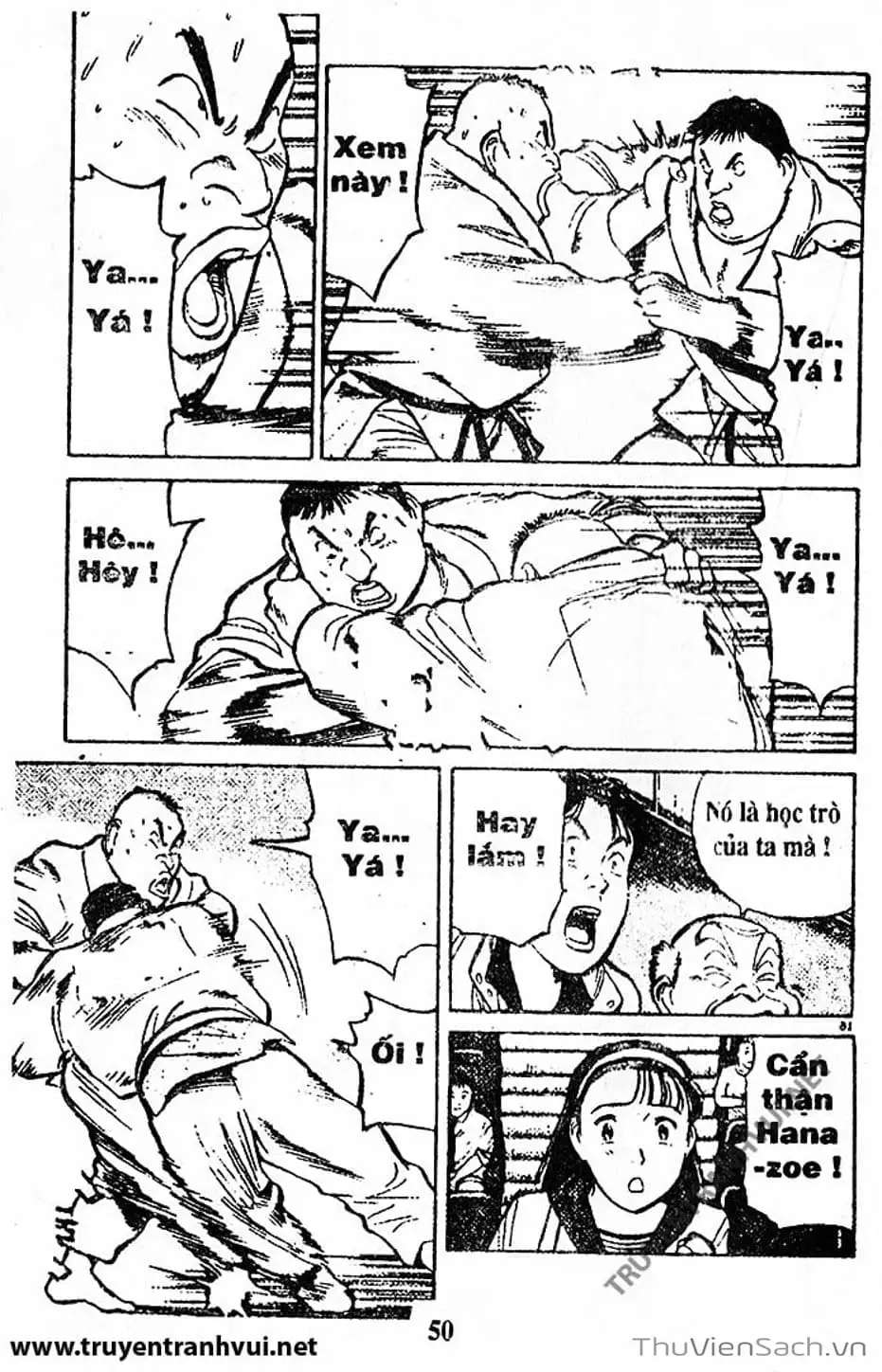 Truyện Tranh Tiểu Thư Nhu Đạo - Yawara! trang 6