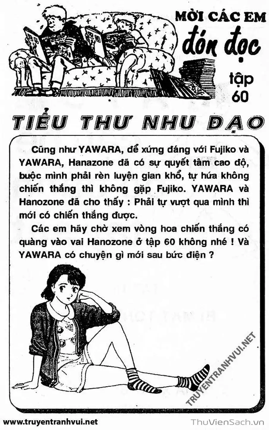 Truyện Tranh Tiểu Thư Nhu Đạo - Yawara! trang 6