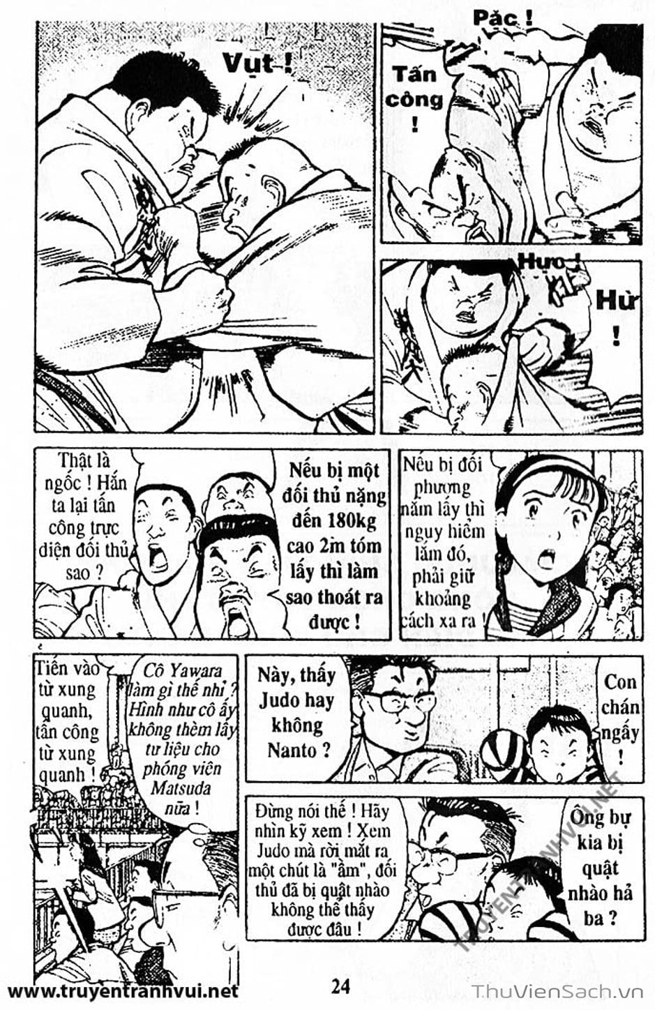 Truyện Tranh Tiểu Thư Nhu Đạo - Yawara! trang 6