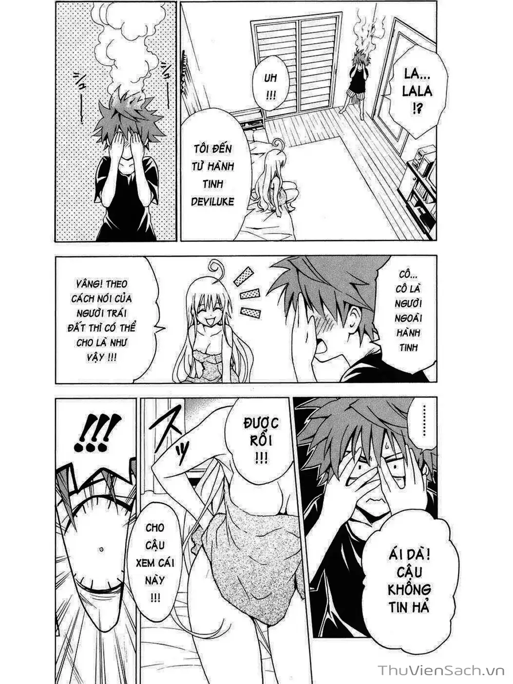 Truyện Tranh Bóng Tối Hoàng Kim - To Love Ru Darkness trang 8