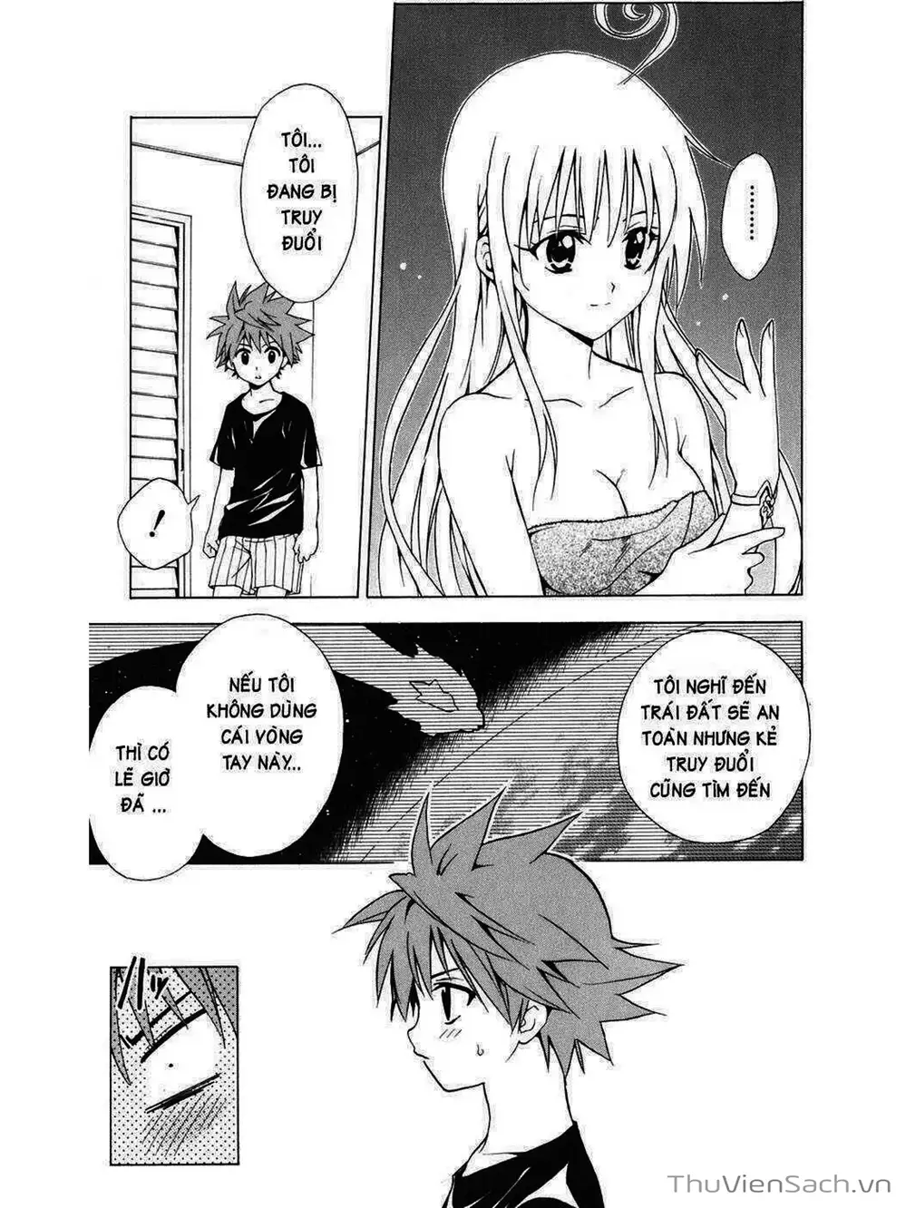 Truyện Tranh Bóng Tối Hoàng Kim - To Love Ru Darkness trang 8