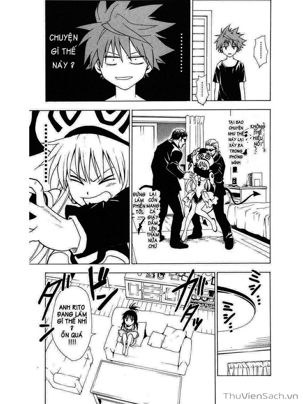 Truyện Tranh Bóng Tối Hoàng Kim - To Love Ru Darkness trang 8