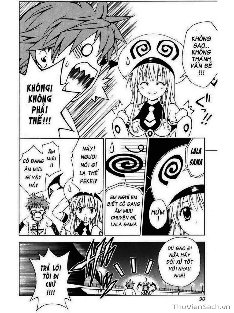 Truyện Tranh Bóng Tối Hoàng Kim - To Love Ru Darkness trang 8