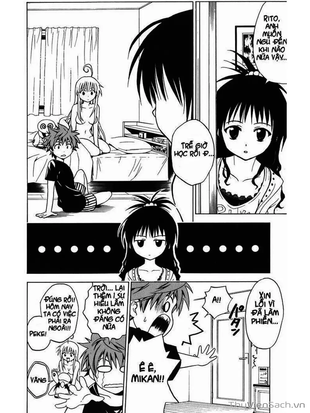 Truyện Tranh Bóng Tối Hoàng Kim - To Love Ru Darkness trang 8