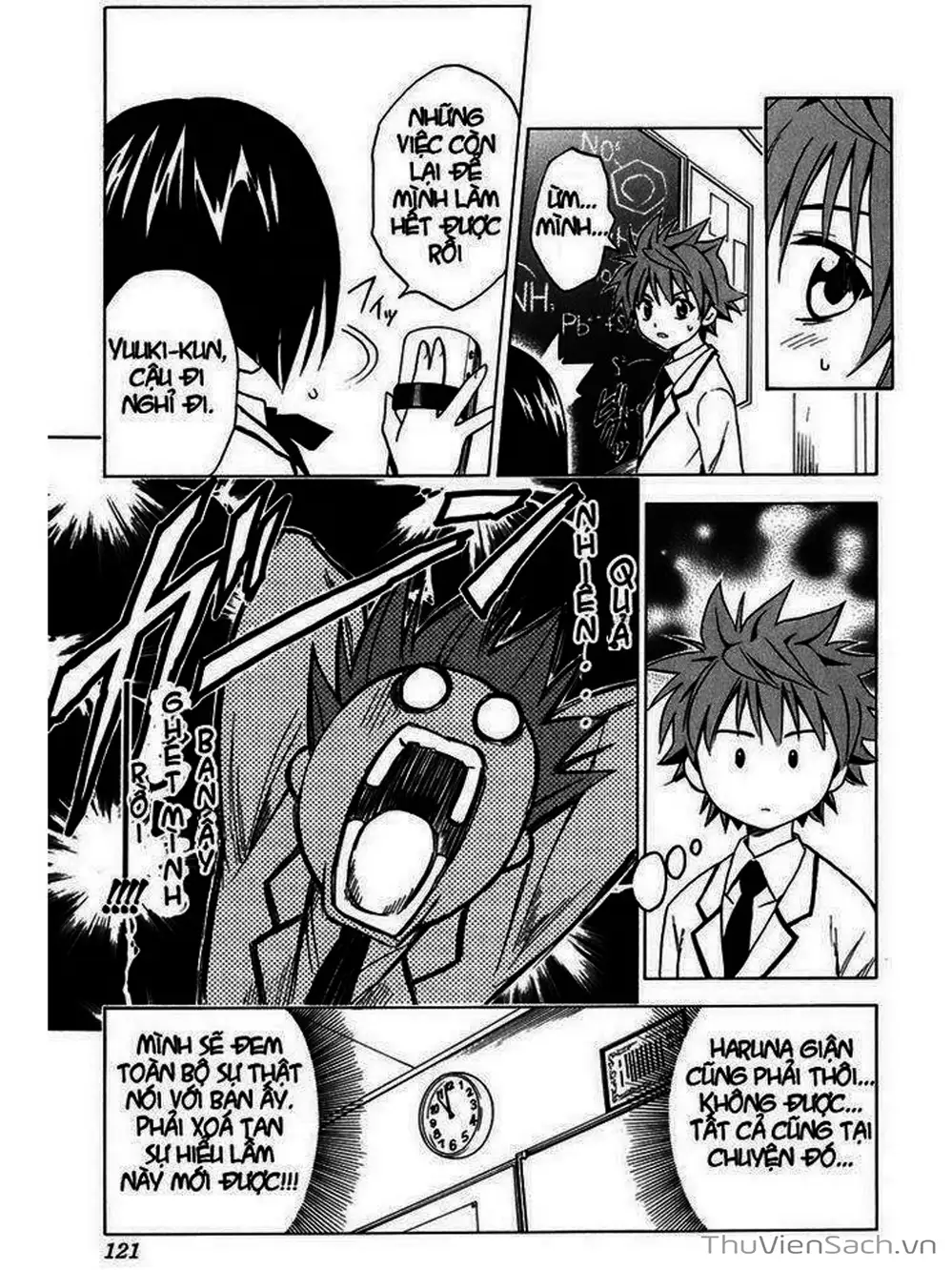 Truyện Tranh Bóng Tối Hoàng Kim - To Love Ru Darkness trang 8