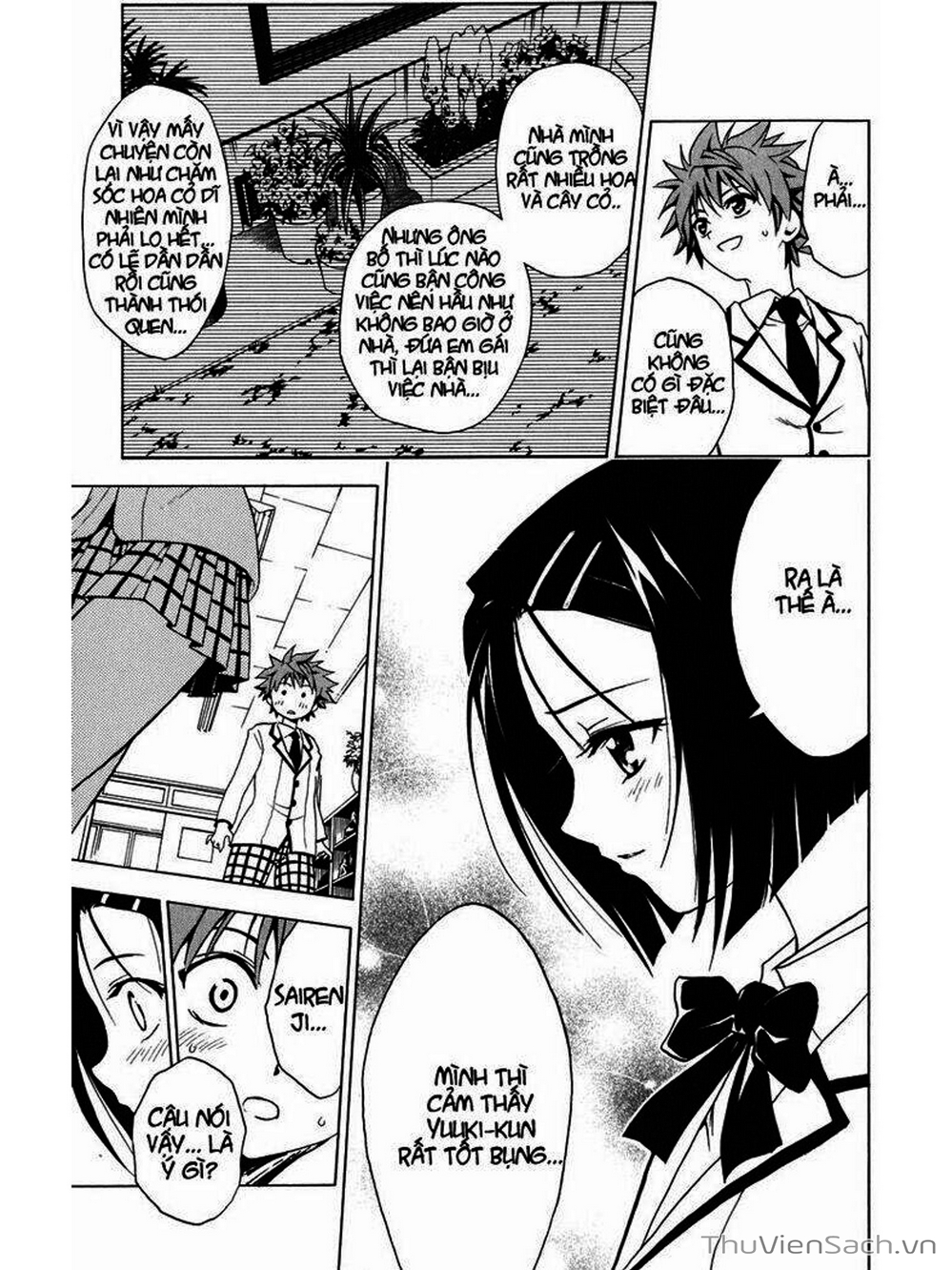 Truyện Tranh Bóng Tối Hoàng Kim - To Love Ru Darkness trang 8