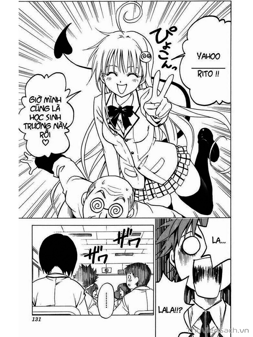 Truyện Tranh Bóng Tối Hoàng Kim - To Love Ru Darkness trang 8