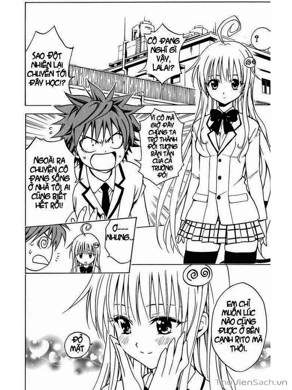 Truyện Tranh Bóng Tối Hoàng Kim - To Love Ru Darkness trang 8