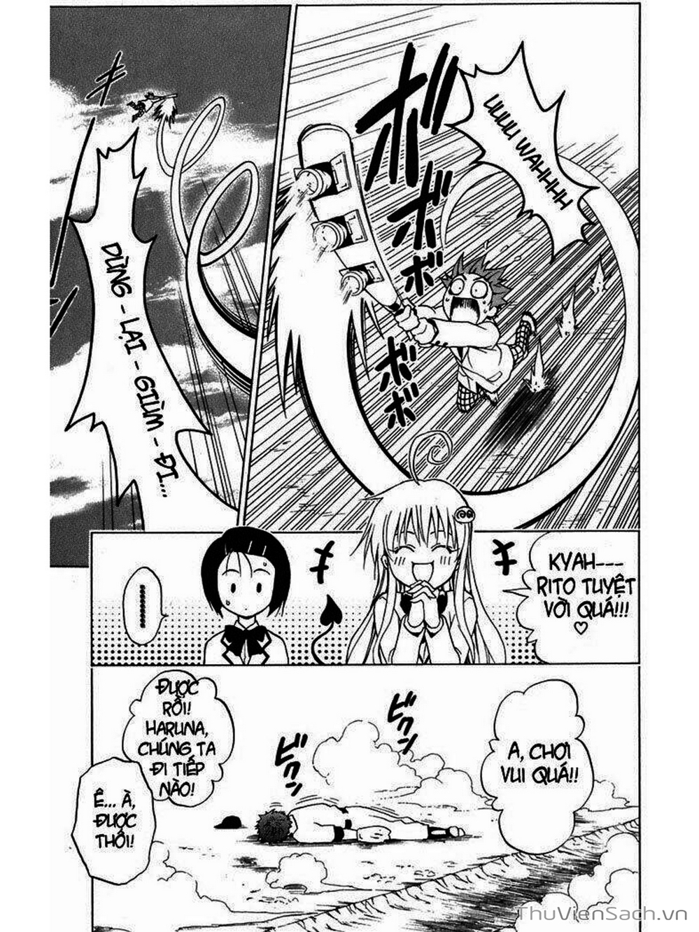 Truyện Tranh Bóng Tối Hoàng Kim - To Love Ru Darkness trang 8