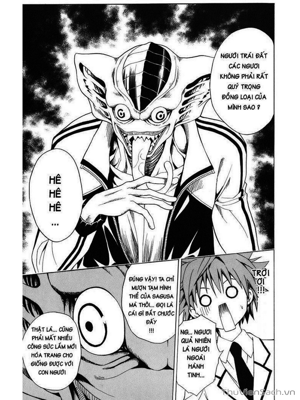 Truyện Tranh Bóng Tối Hoàng Kim - To Love Ru Darkness trang 8