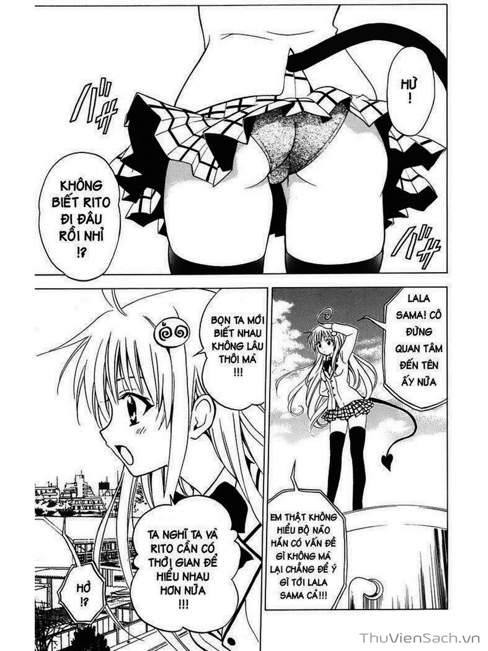 Truyện Tranh Bóng Tối Hoàng Kim - To Love Ru Darkness trang 8