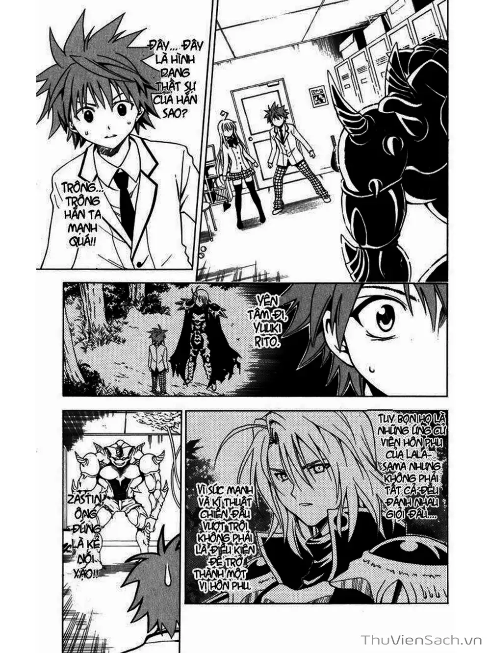 Truyện Tranh Bóng Tối Hoàng Kim - To Love Ru Darkness trang 8