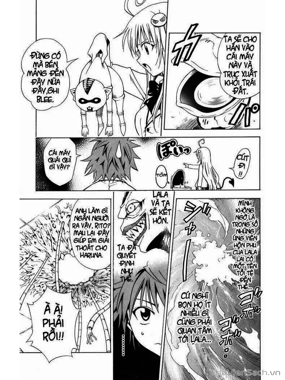 Truyện Tranh Bóng Tối Hoàng Kim - To Love Ru Darkness trang 8