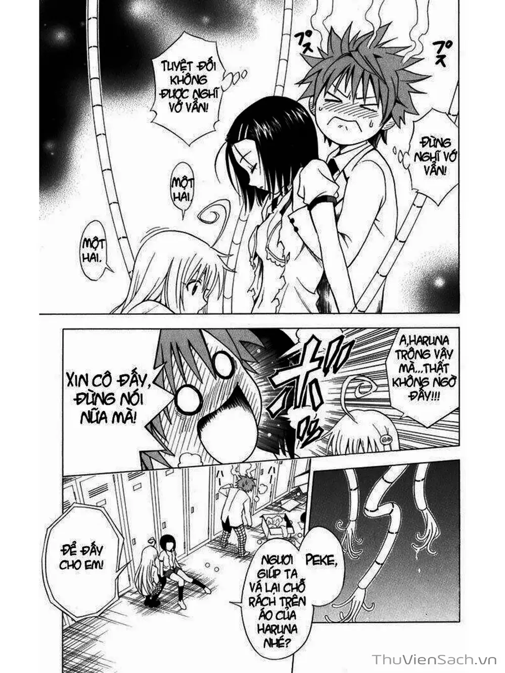 Truyện Tranh Bóng Tối Hoàng Kim - To Love Ru Darkness trang 8