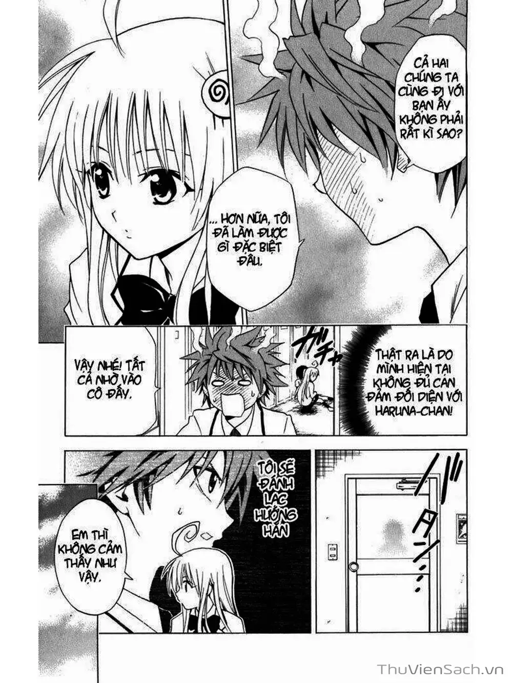 Truyện Tranh Bóng Tối Hoàng Kim - To Love Ru Darkness trang 8