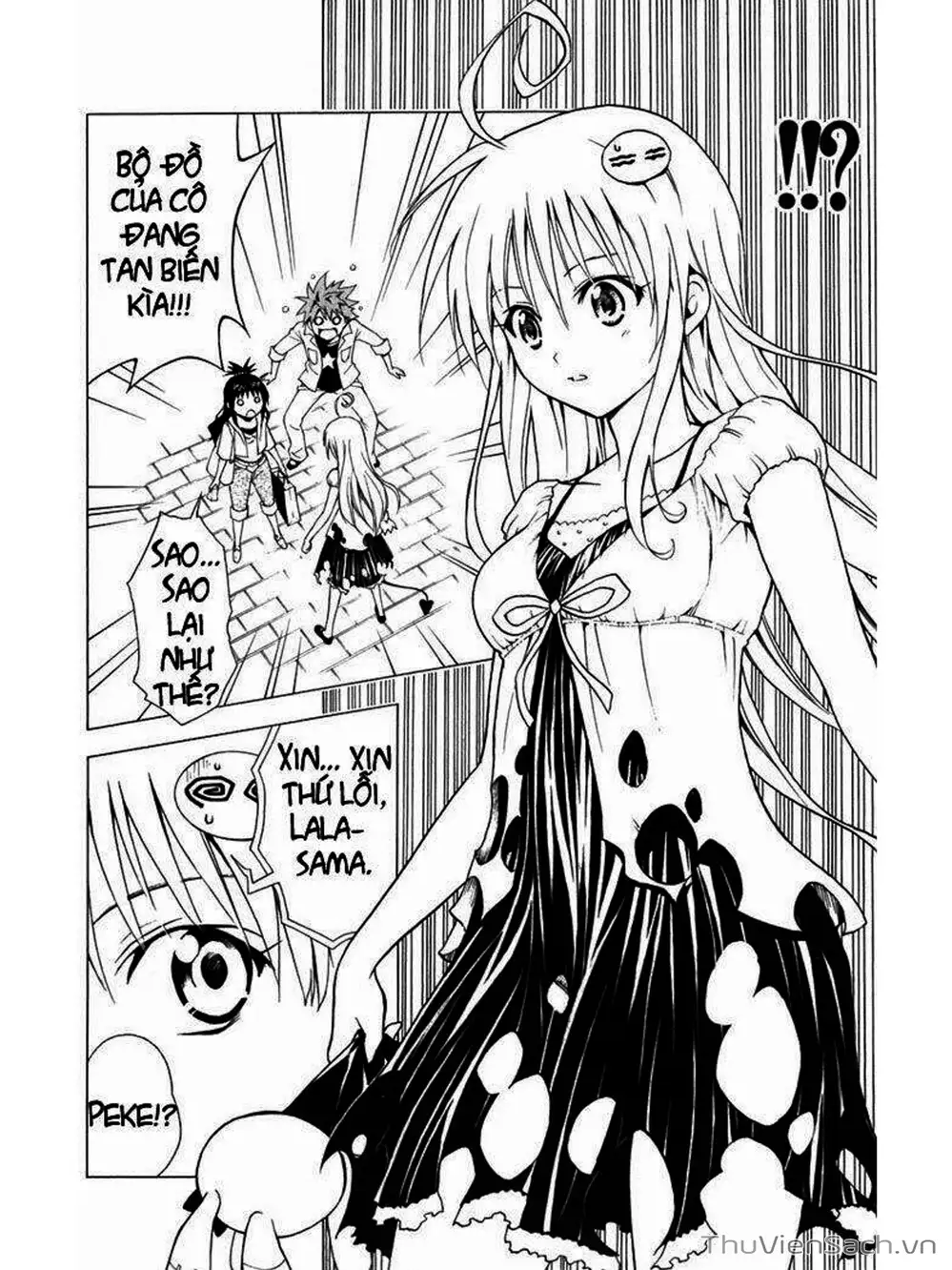 Truyện Tranh Bóng Tối Hoàng Kim - To Love Ru Darkness trang 8