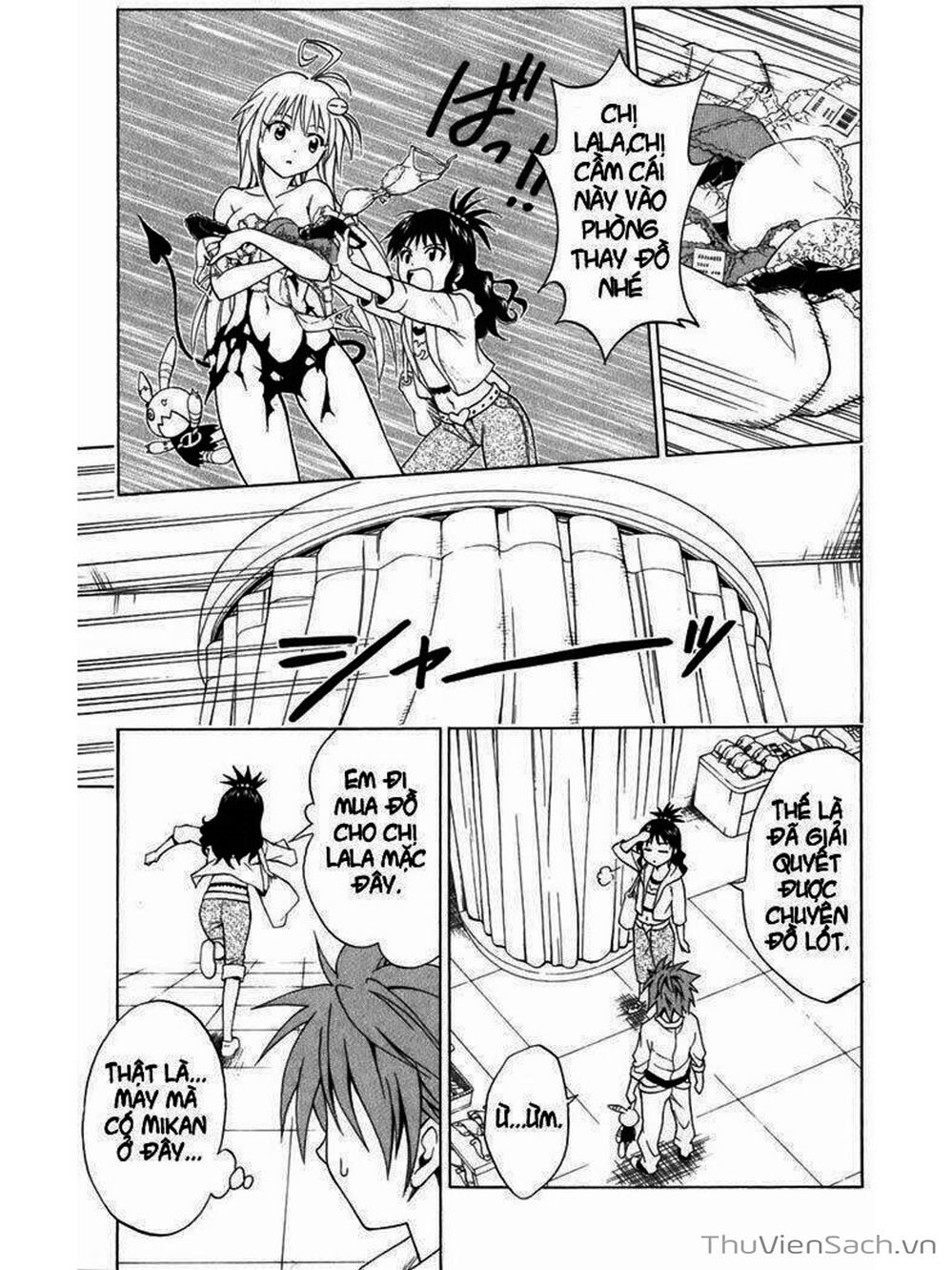 Truyện Tranh Bóng Tối Hoàng Kim - To Love Ru Darkness trang 8