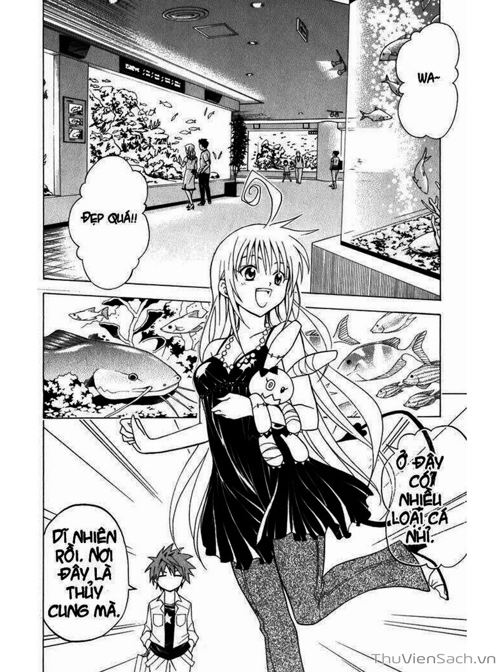 Truyện Tranh Bóng Tối Hoàng Kim - To Love Ru Darkness trang 8