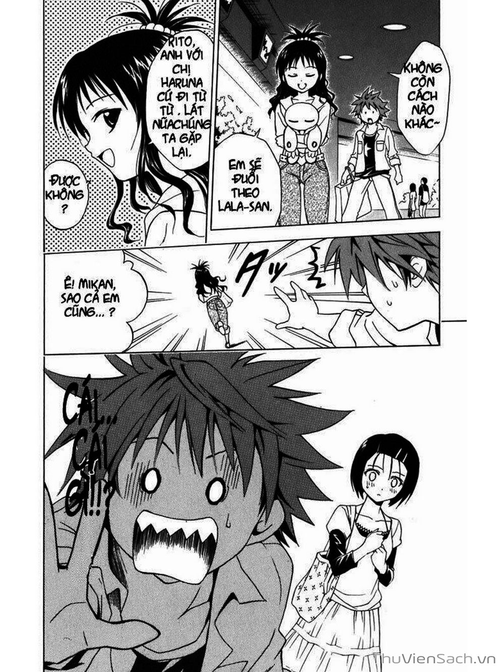 Truyện Tranh Bóng Tối Hoàng Kim - To Love Ru Darkness trang 8