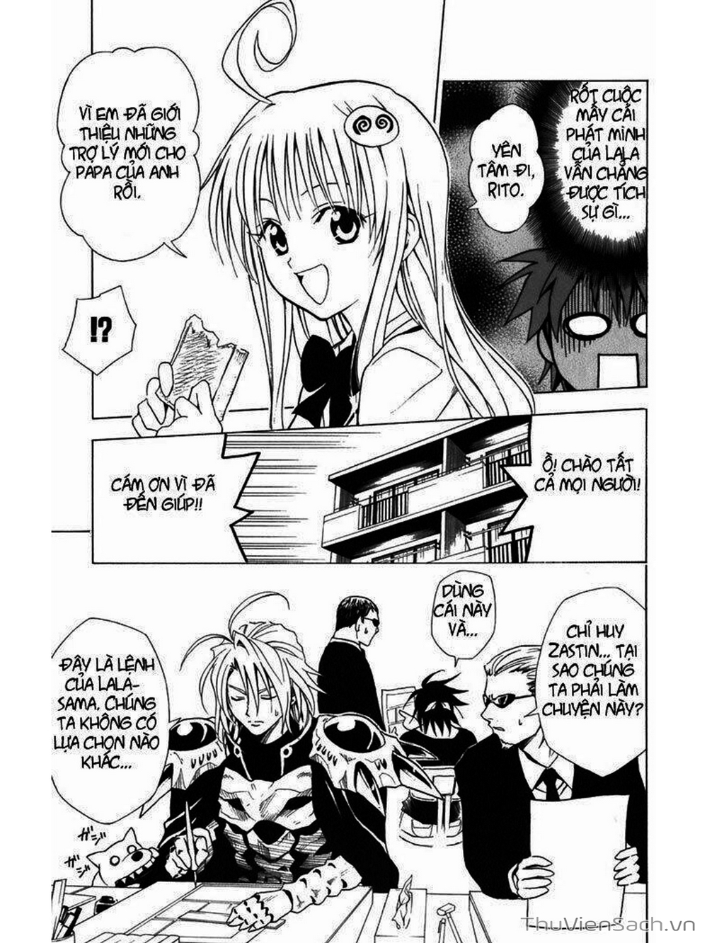 Truyện Tranh Bóng Tối Hoàng Kim - To Love Ru Darkness trang 8