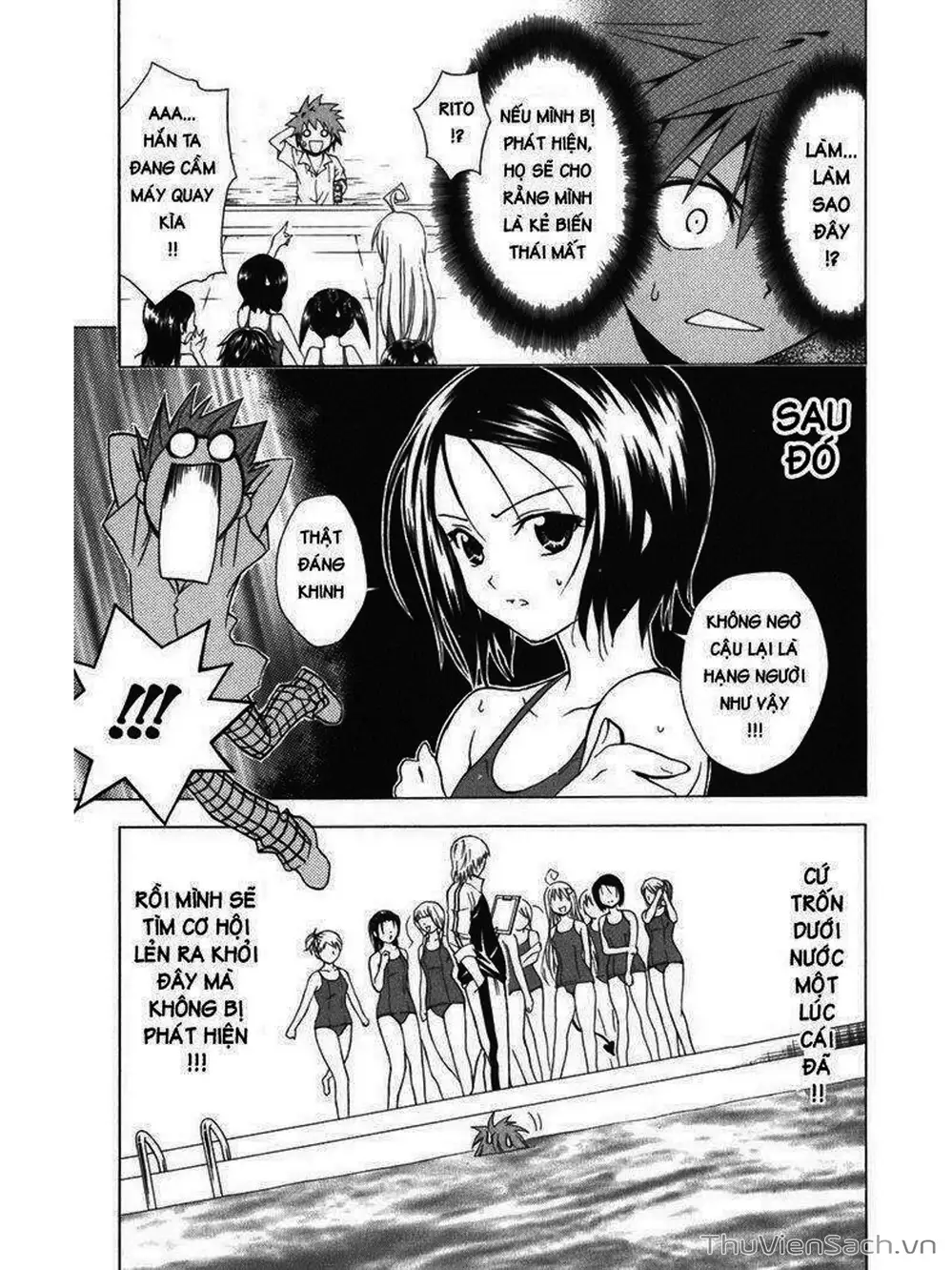 Truyện Tranh Bóng Tối Hoàng Kim - To Love Ru Darkness trang 8