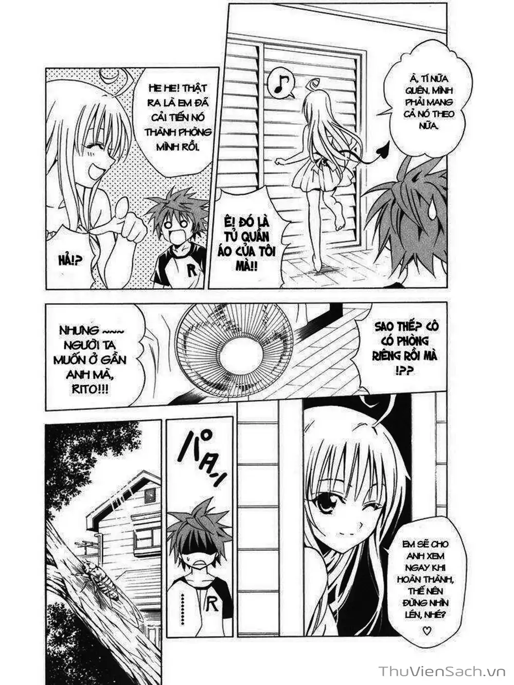 Truyện Tranh Bóng Tối Hoàng Kim - To Love Ru Darkness trang 8