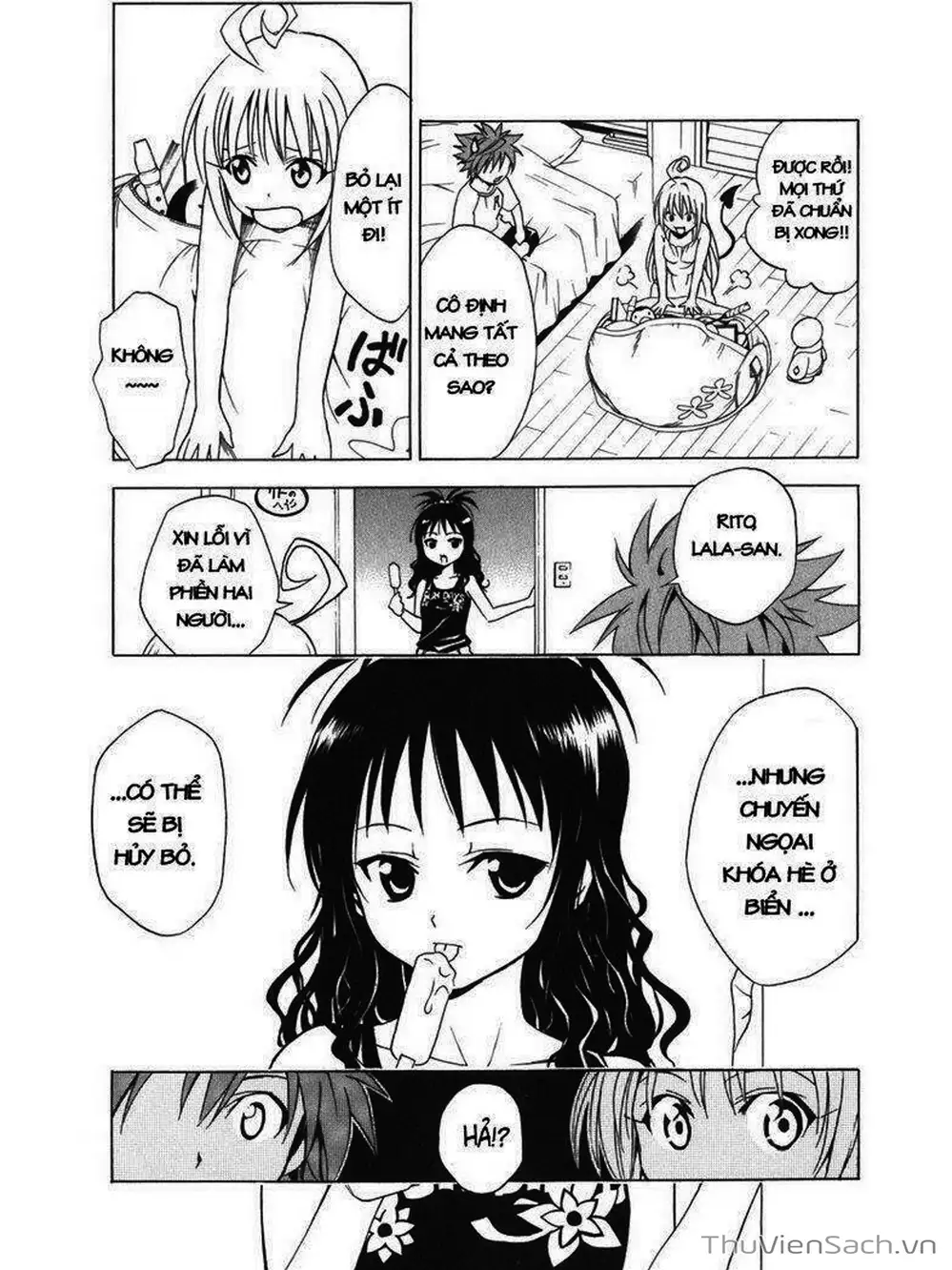 Truyện Tranh Bóng Tối Hoàng Kim - To Love Ru Darkness trang 8