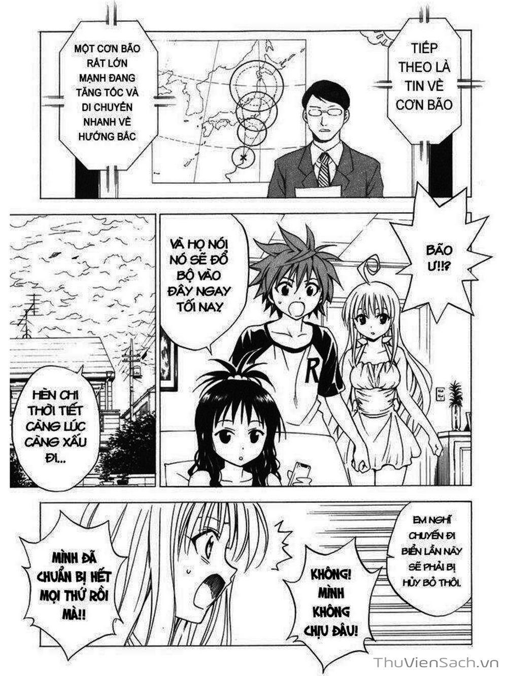 Truyện Tranh Bóng Tối Hoàng Kim - To Love Ru Darkness trang 8