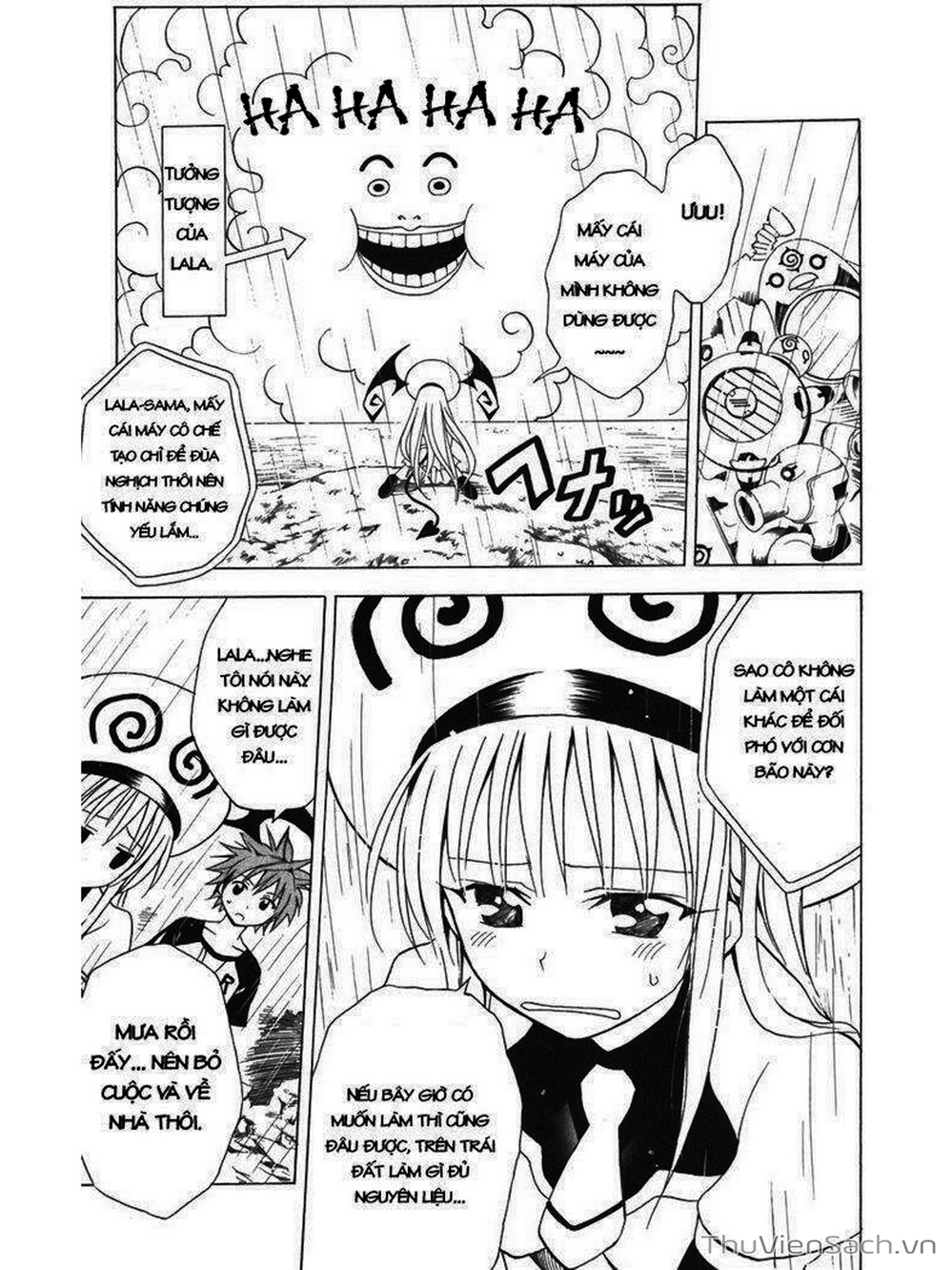 Truyện Tranh Bóng Tối Hoàng Kim - To Love Ru Darkness trang 8