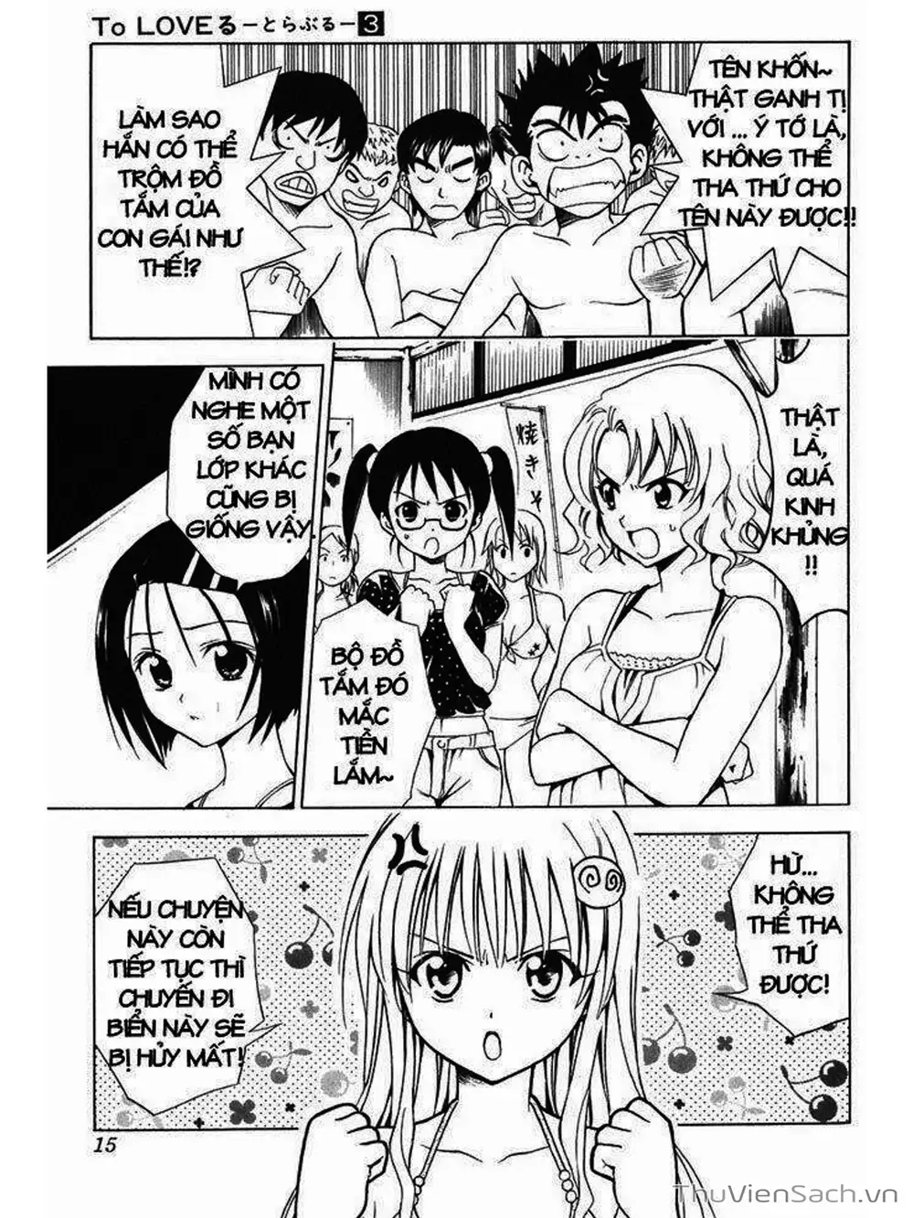 Truyện Tranh Bóng Tối Hoàng Kim - To Love Ru Darkness trang 8