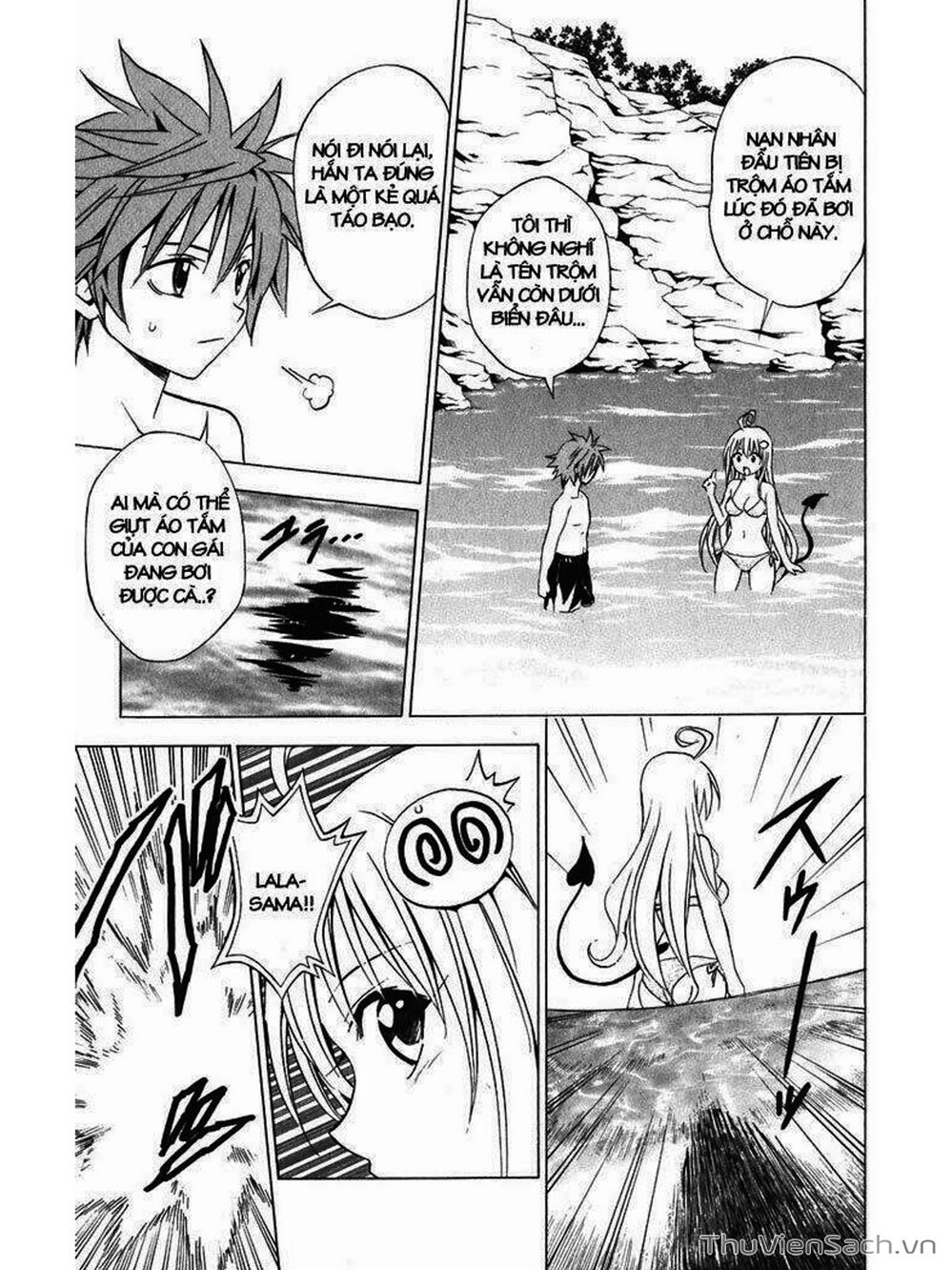 Truyện Tranh Bóng Tối Hoàng Kim - To Love Ru Darkness trang 8