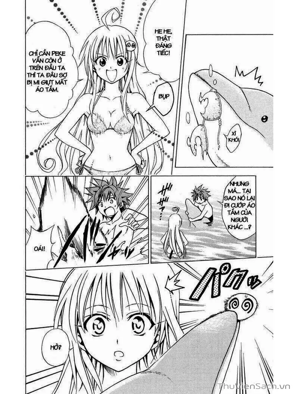 Truyện Tranh Bóng Tối Hoàng Kim - To Love Ru Darkness trang 8