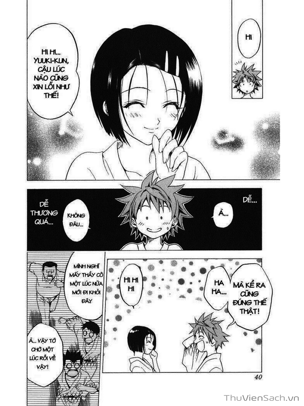 Truyện Tranh Bóng Tối Hoàng Kim - To Love Ru Darkness trang 8